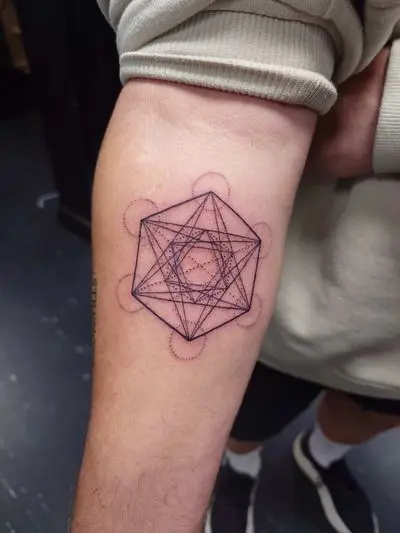 Dotwork and blackwork tattoo by Liz Kuzmin at Requiem Tattoo Shropshire, portfolio piece 21