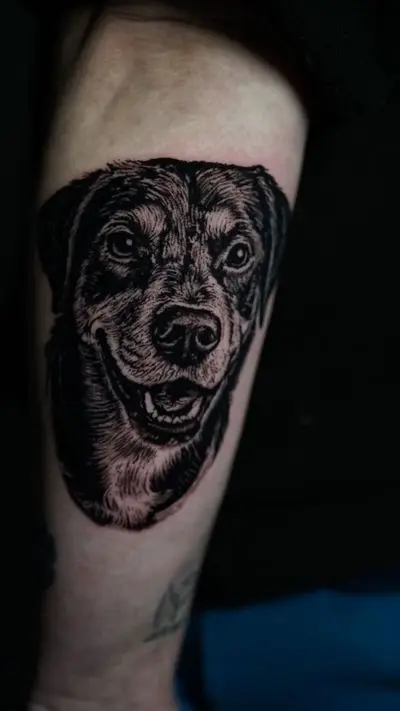 Dotwork and blackwork tattoo by Liz Kuzmin at Requiem Tattoo Shropshire, portfolio piece 91