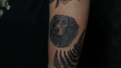 Dotwork and blackwork tattoo by Liz Kuzmin at Requiem Tattoo Shropshire, portfolio piece 93